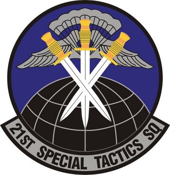 Coat of arms (crest) of the 21st Special Tactics Squadron, US Air Force
