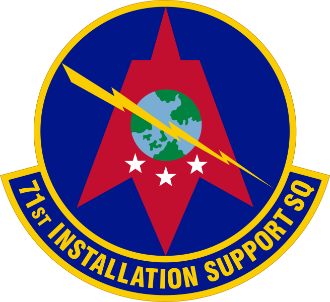 File:71st Installation Support Squadron, US Air Force.png