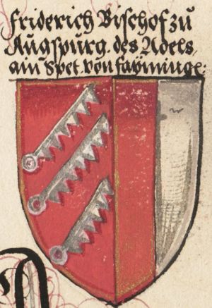 Arms of Friedrich Spät von Faimingen