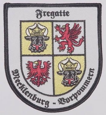 Coat of arms (crest) of the Frigate Mecklenburg-Vorpommern, German Navy