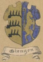 Wappen von Giengen an der Brenz/Arms of Giengen an der Brenz
