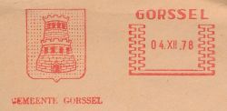 Wapen van Gorssel/Arms (crest) of Gorssel