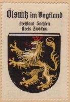 Wappen von Oelsnitz/Arms (crest) of Oelsnitz