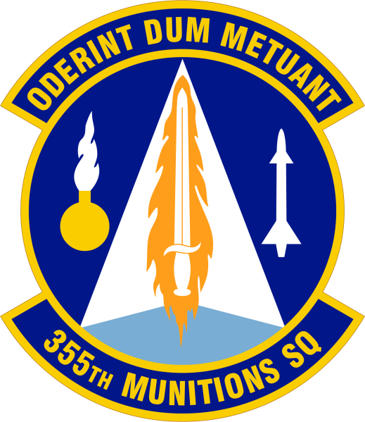 File:355th Munitions Squadron, US Air Force.png