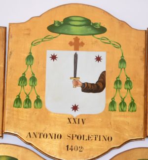 Arms of Antonio Spoletino