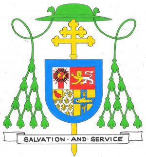 Arms (crest) of Edward Thomas O'Meara