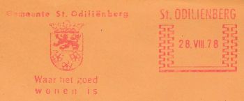 Wapen van Sint Odiliënberg/Coat of arms (crest) of Sint Odiliënberg