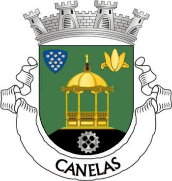 Brasão de Canelas (Vila Nova de Gaia)/Arms (crest) of Canelas (Vila Nova de Gaia)