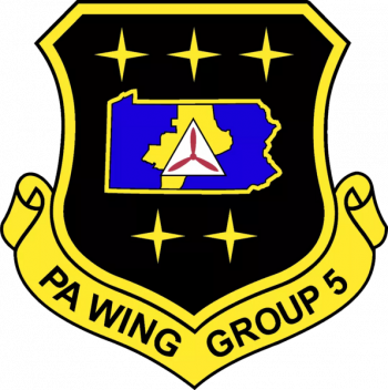 Coat of arms (crest) of the Group 5, Pennsylvania Wing Civil Air Patrol