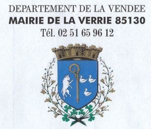La Verrie - Blason de La Verrie / Armoiries - Coat of arms - crest of La  Verrie