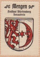 Wappen von Mengen/Arms of Mengen