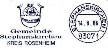 Wappen von Stephanskirchen/Coat of arms (crest) of Stephanskirchen