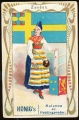 Arms, Flags and Types of Nations trade card Honig (maizena and pudding powder)