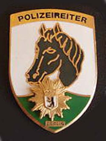 Coat of arms (crest) of Horse Squadron, Berlin Police