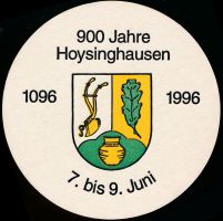 Wappen von Hoysinghausen/Arms of Hoysinghausen