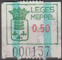 Wapen van Meppel/Arms (crest) of Meppel
