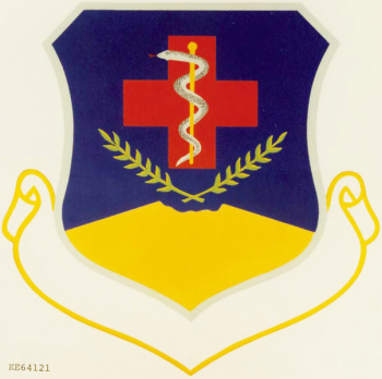 Coat of arms (crest) of the USAF Hospital Clark, US Air Force