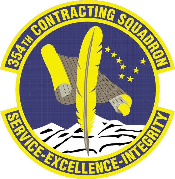 File:354th Contracting Squadron, US Air Force.png