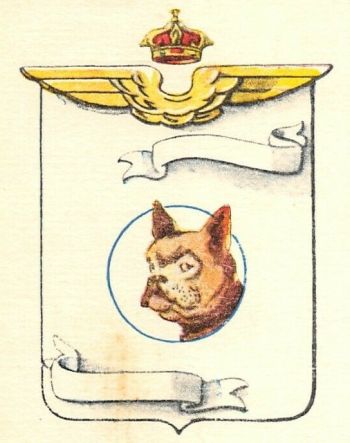Coat of arms (crest) of the 4th Bombardment Squadron, Regia Aeronautica