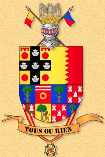 Coat of arms (crest) of the Infantry Regiment El Serra No 69 (old), Spanish Army