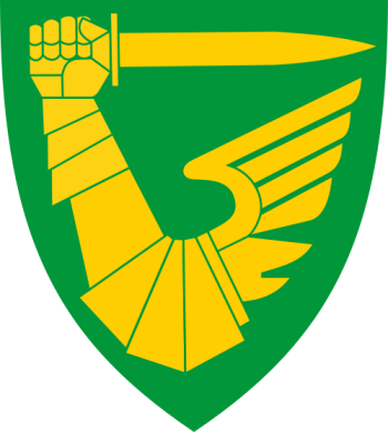 Coat of arms (crest) of the Søndenfjeldske Dragoon Regiment, Norwegian Army