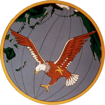 Coat of arms (crest) of the VS-25 Golden Eagles, US Navy