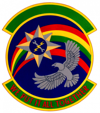 Coat of arms (crest) of the 914th Consolidated Aircraft Maintenance Squadron, US Air Force