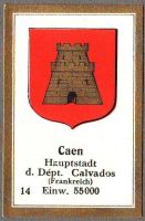 Blason de Caen/Arms (crest) of Caen