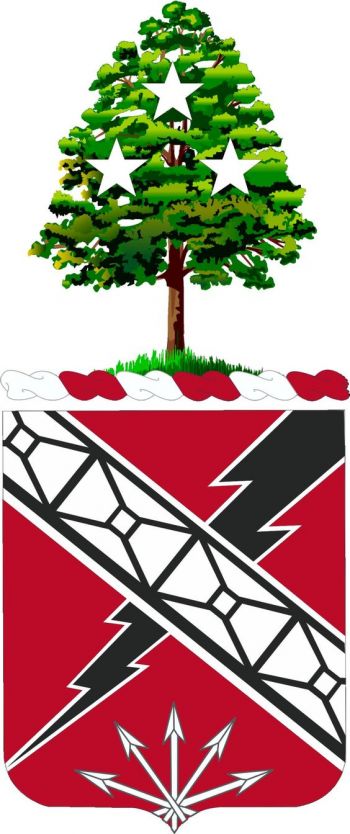 Coat of arms (crest) of the 230th Engineer Battalion, Tennessee Army National Guard