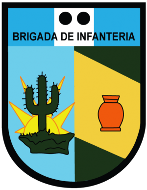 Coat of arms (crest) of the 2nd Infantry Brigade ''Capitán General Rafael Carrera'', Guatemalan Army