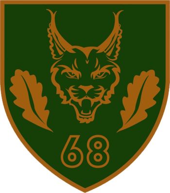 Coat of arms (crest) of 68th Independent Brigade, Ukrainian Army
