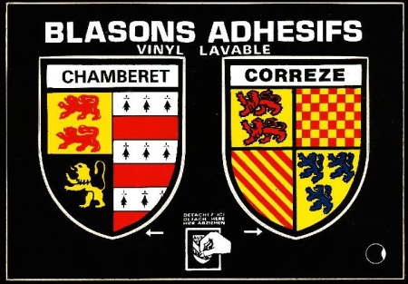 Blason de Chamberet/Coat of arms (crest) of {{PAGENAME