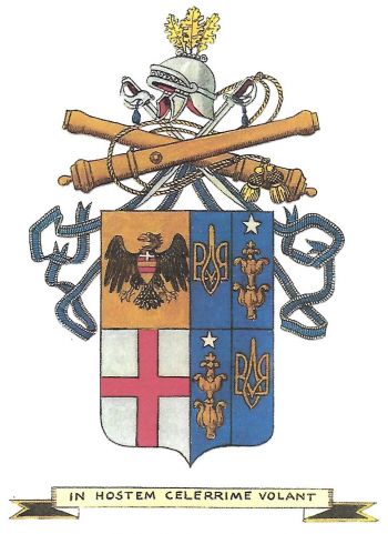 Arms of Horse Artillery Regiment Volòire, Italian Army