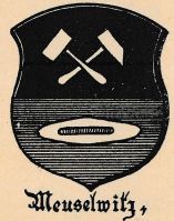Wappen von Meuselwitz/Arms (crest) of Meuselwitz