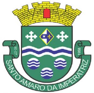 Arms (crest) of Santo Amaro da Imperatriz