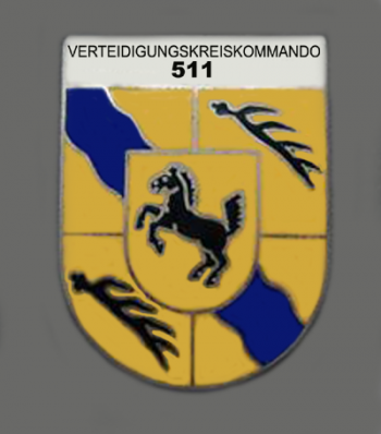 Coat of arms (crest) of the District Defence Command 511, German Army