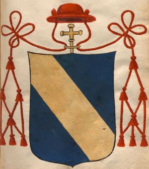 Arms of Claude de Longwy de Givry