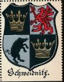 Wappen von Schweidnitz/ Arms of Schweidnitz