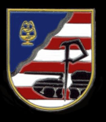 Coat of arms (crest) of the Tank Destroyer Company 390, German Army