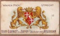Oldenkott plaatje, wapen van Utrecht (provincie)
