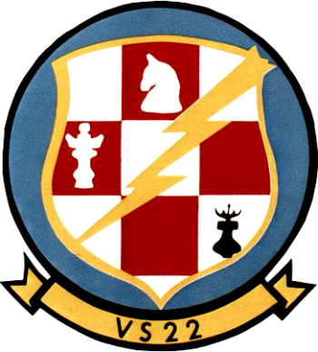 Arms of VS-22 Checkmates, US Navy
