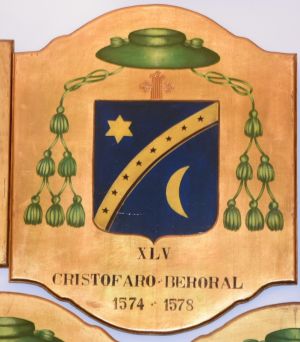 Arms (crest) of Cristóbal Berrocal