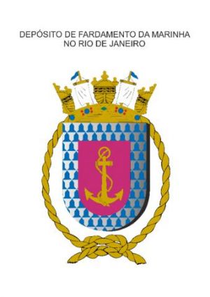 Coat of arms (crest) of the Equipment Depot of Rio de Janeiro, Brazilian Navy