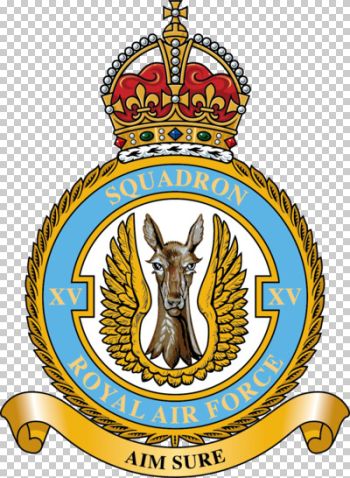 Coat of arms (crest) of No 15 Squadron, Royal Air Force
