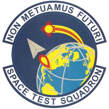 Coat of arms (crest) of the Space Test Squadron, US Air Force