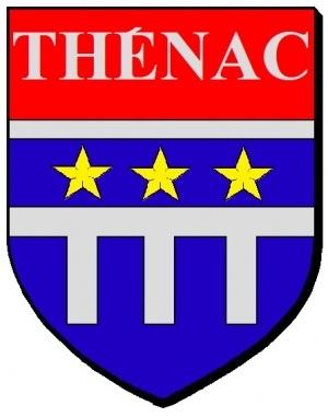 Blason de Thénac (Charente-Maritime)