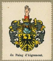 Wappen du Faing d'Aigremont