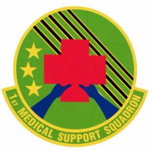 1st Medical Support Squadron, US Air Force.png