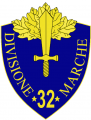 32nd Infantry Division Marche, Italian Army.png