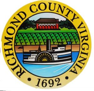 Seal (crest) of Richmond County (Virginia)